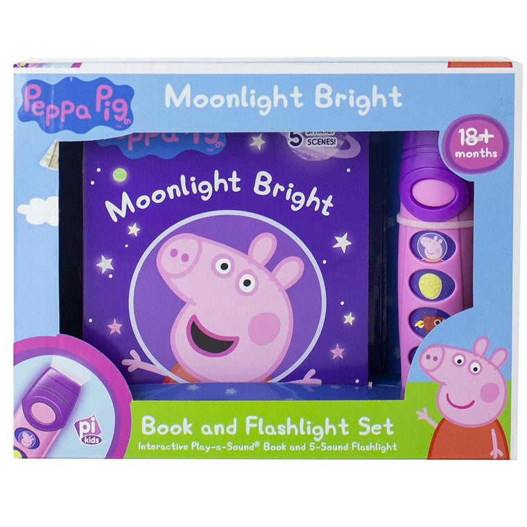 Peppa Pig - Moonlight Bright Sound Book and Sound Flashlight