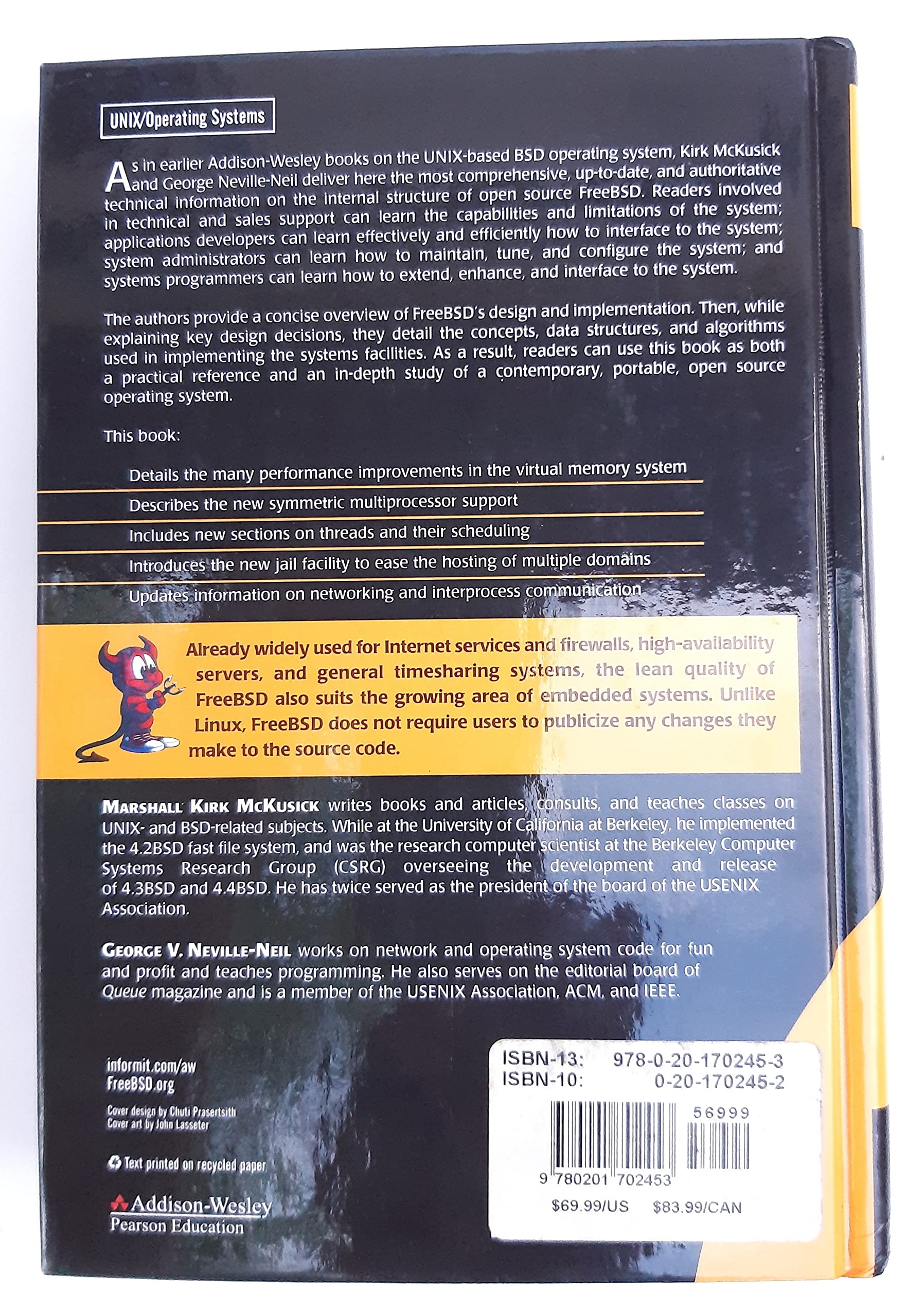 The Design And Implementation Of The Freebsd Operating System