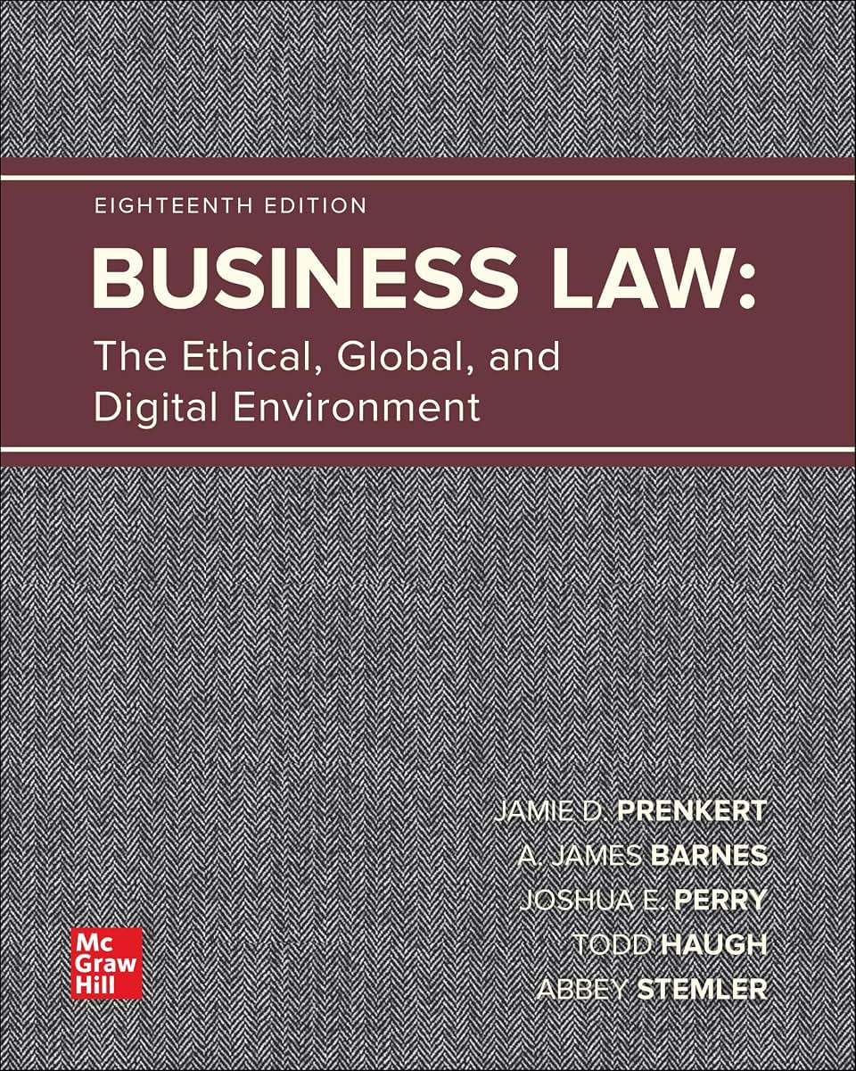 Loose Leaf for Business Law