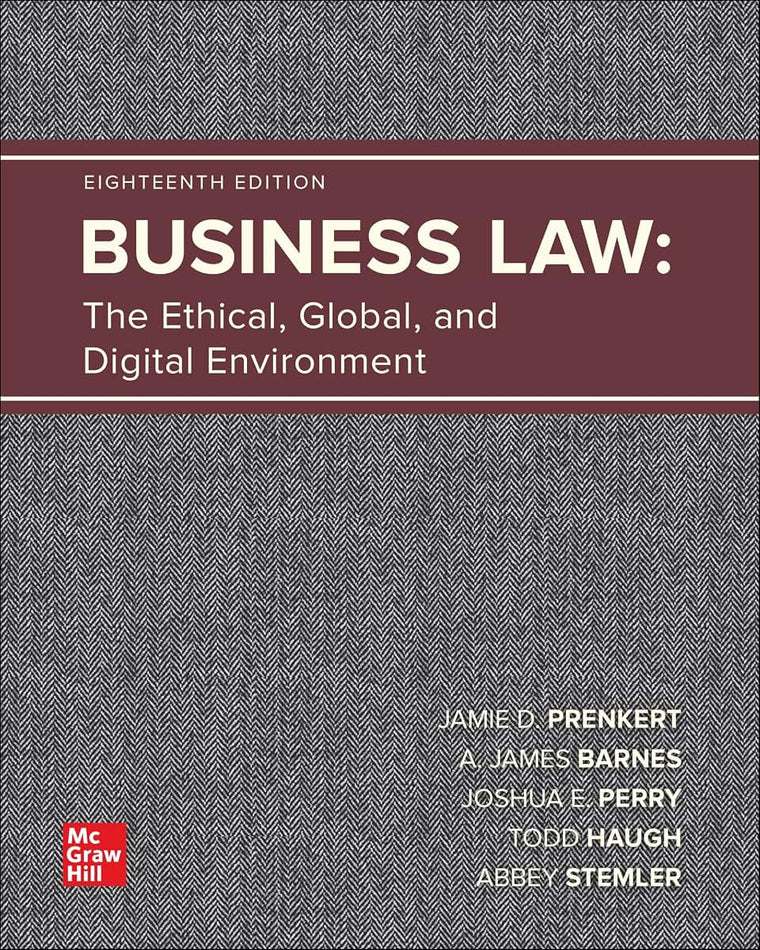 Loose Leaf for Business Law