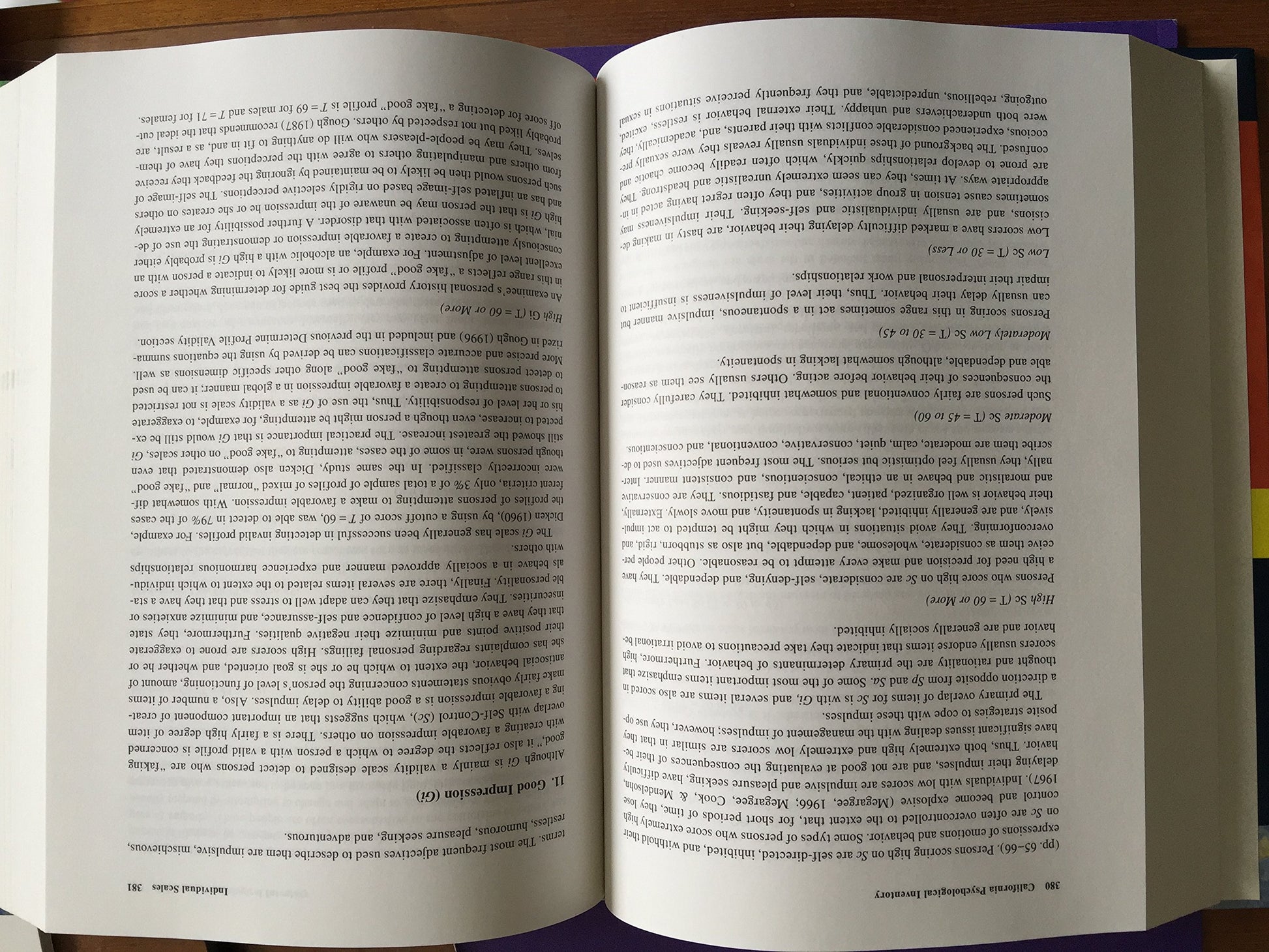 Handbook of Psychological Assessment
