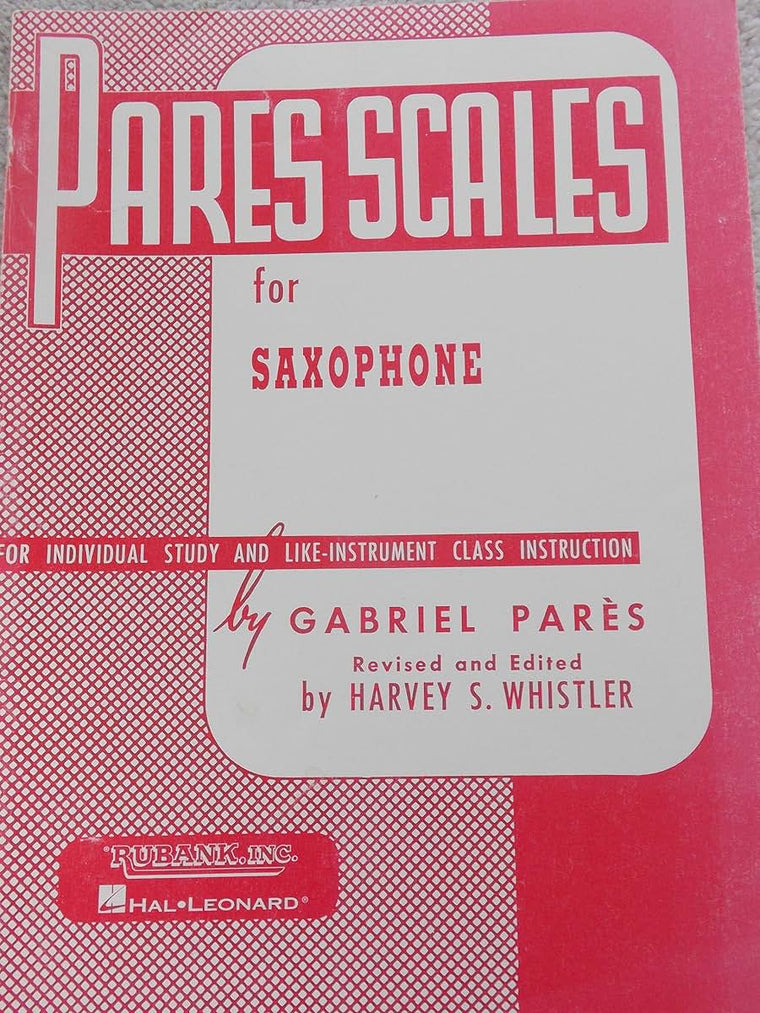 Pares Scales: Saxophone