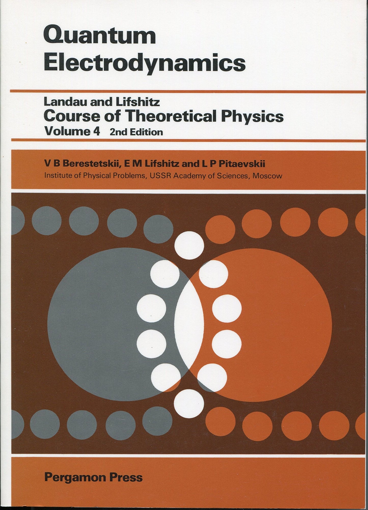 Quantum Electrodynamics (Course of Theoretical Physics, Vol. 4)