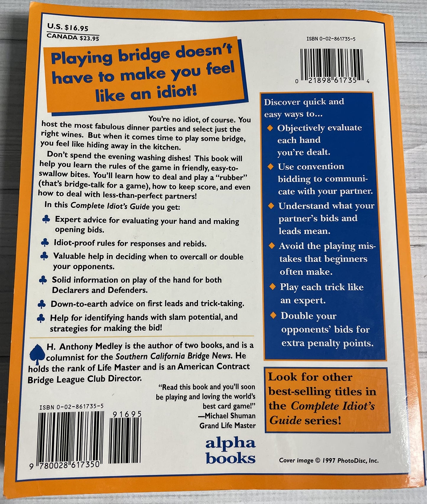 The Complete Idiot's Guide to Bridge