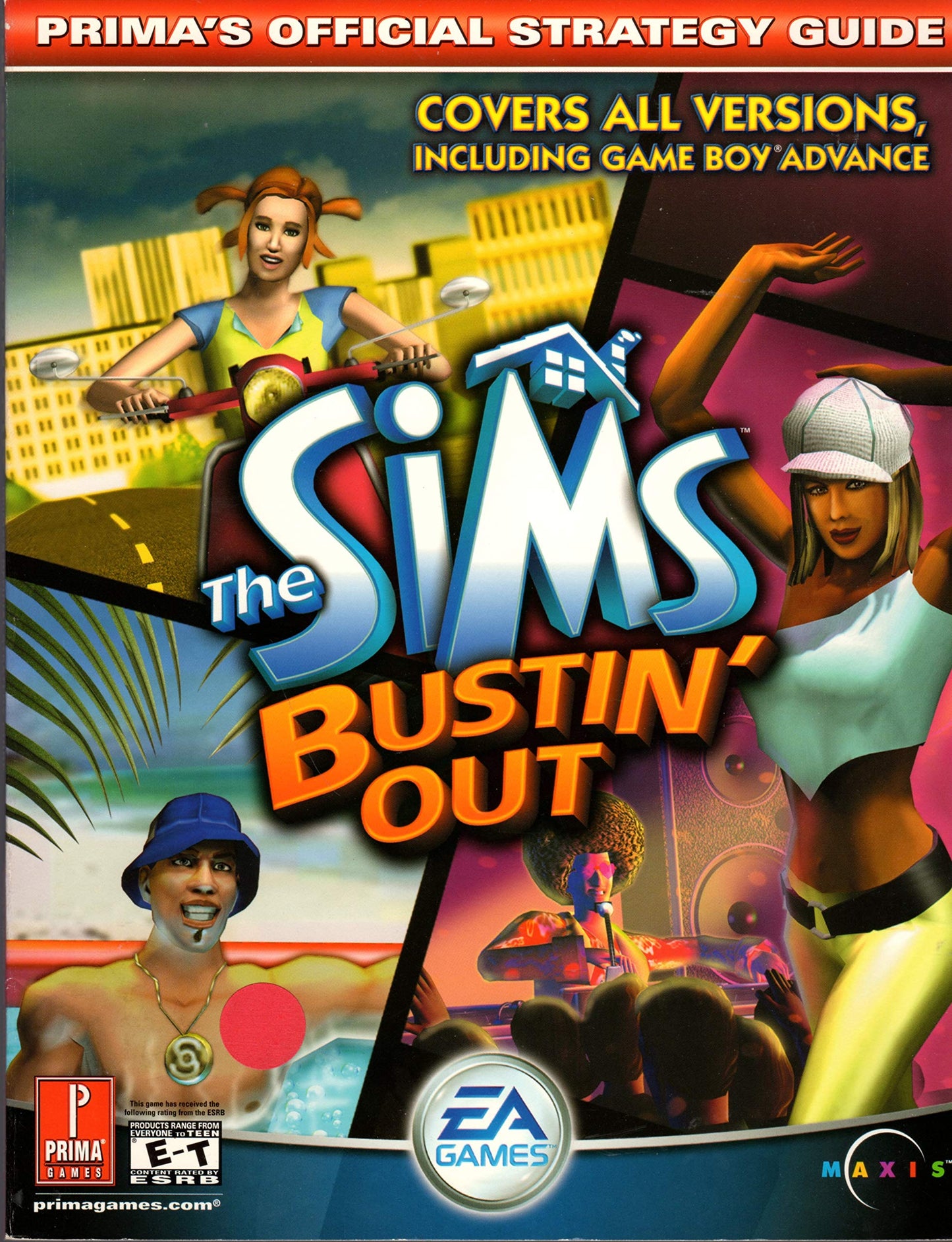 The Sims Bustin' Out (Prima's Official Strategy Guide) by Kr