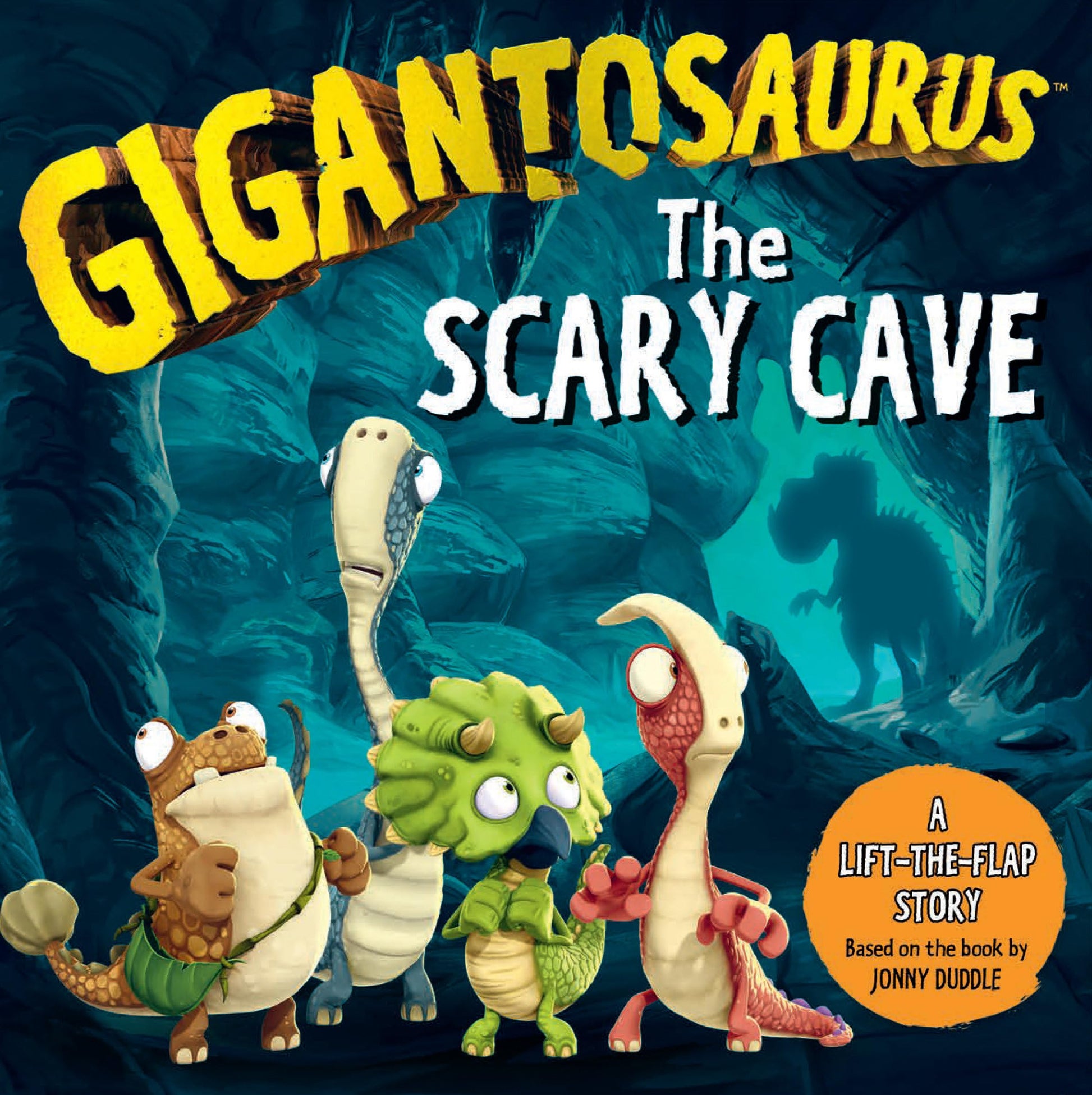 Gigantosaurus: The Scary Cave: (A Lift-the-Flap Board Book Full of Dinosaur Surprises for Halloween - Perfect for Toddlers, Preschoolers, and Kids Ages 2-5)