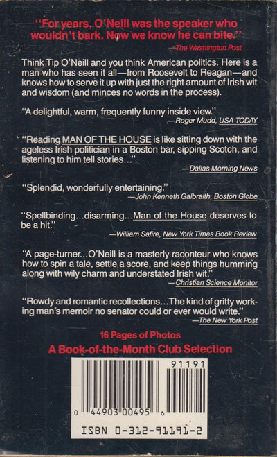 Man of the House: The Life and Political Memoirs of Speaker
