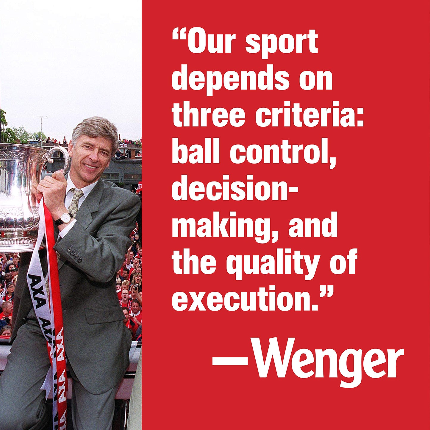 Wenger: My Life and Lessons in Red and White by Wenger, Arse