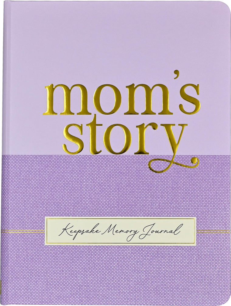 Mom's Story - A Guided, Keepsake Memory Journal (Deluxe, hardcover edition)