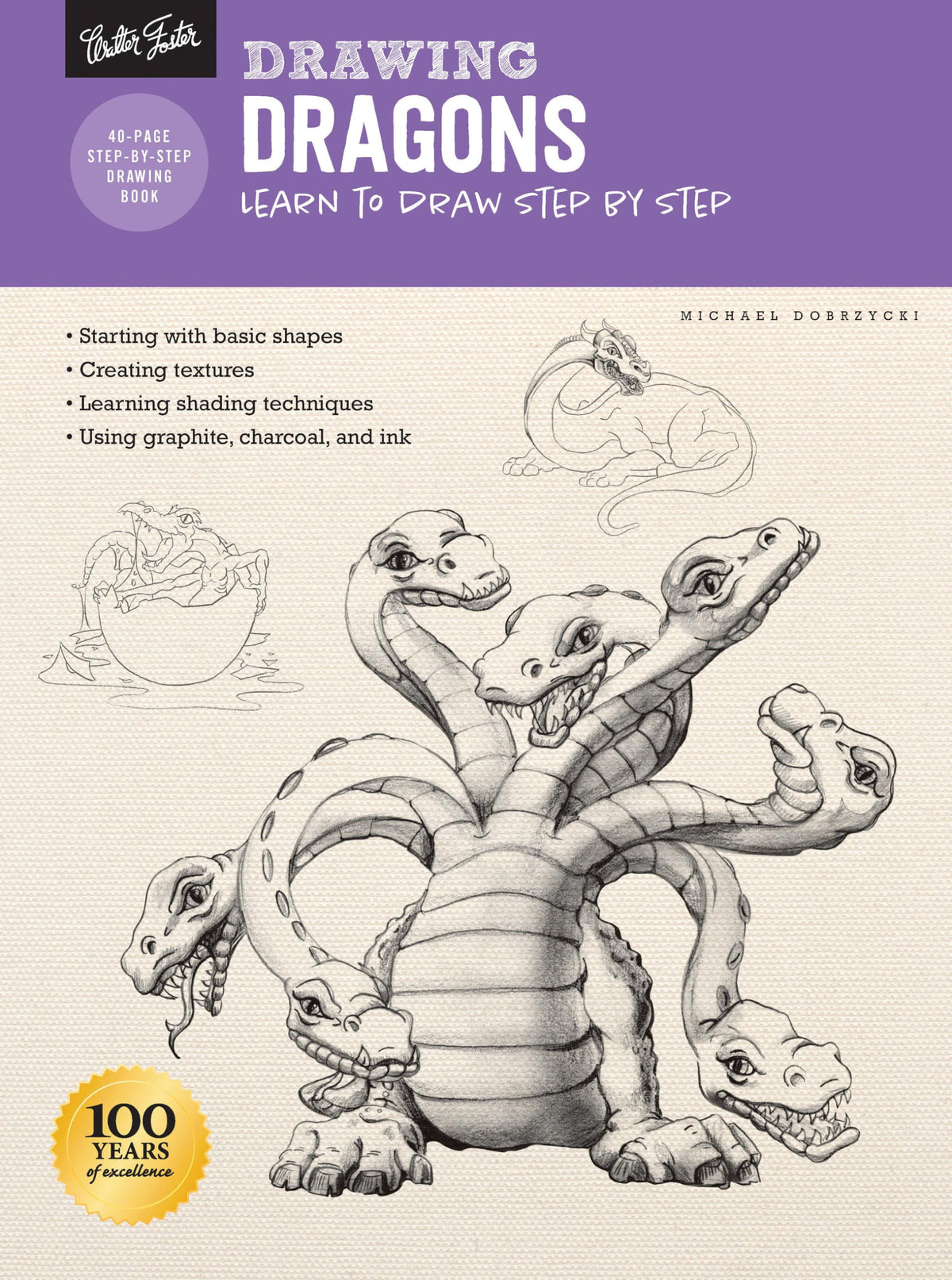 Drawing: Dragons: Learn to draw step by step (How to Draw & Paint)