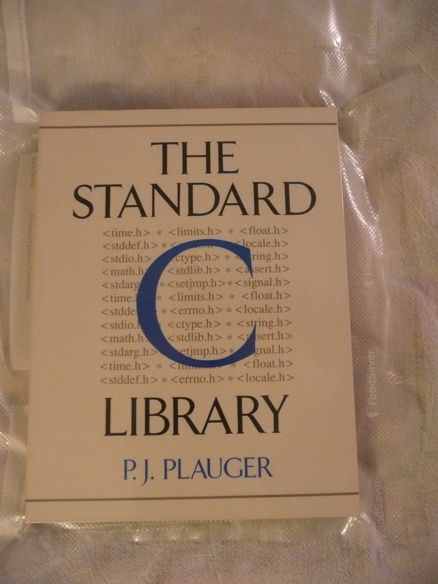 Standard C Library, The by Plauger, P.J.