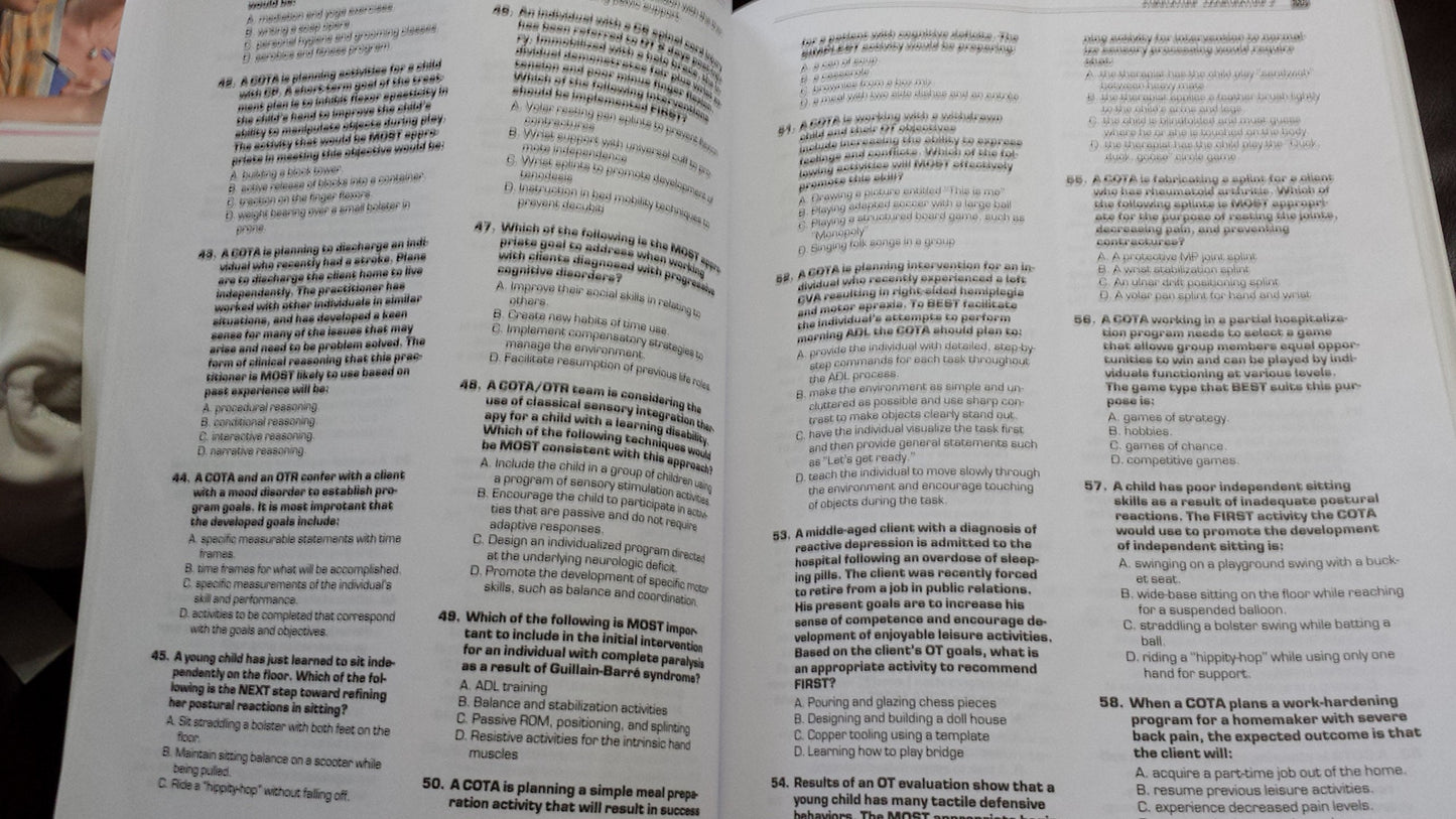 The COTA Examination Review Guide (Book with CD-ROM)