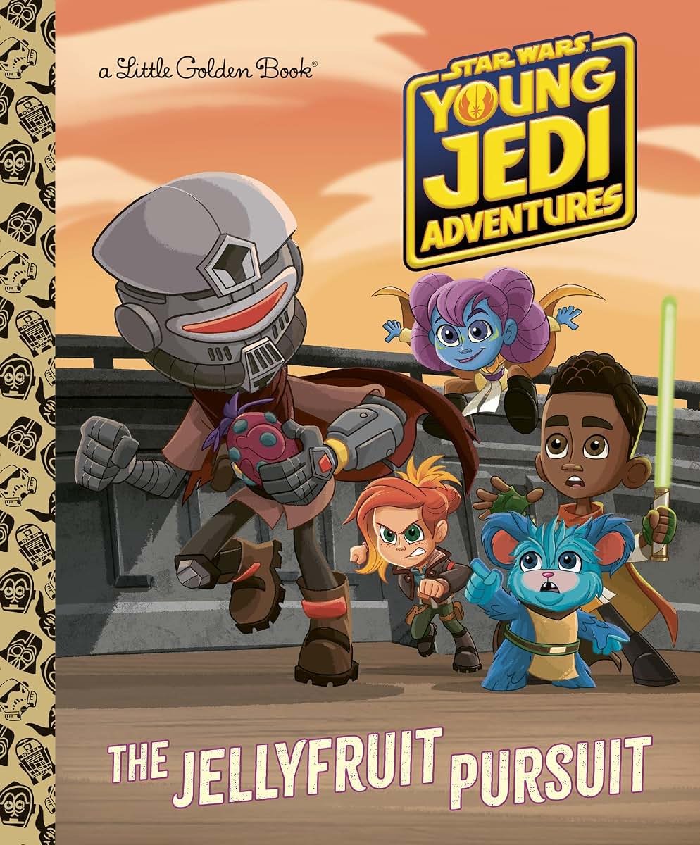 The Jellyfruit Pursuit (Star Wars: Young Jedi Adventures) (Little Golden Book)