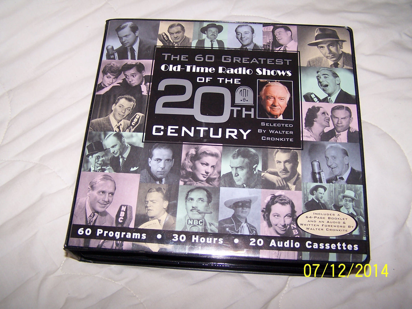 The 60 Greatest Old-Time Radio Shows of the 20th Century selected by Walter Cronkite