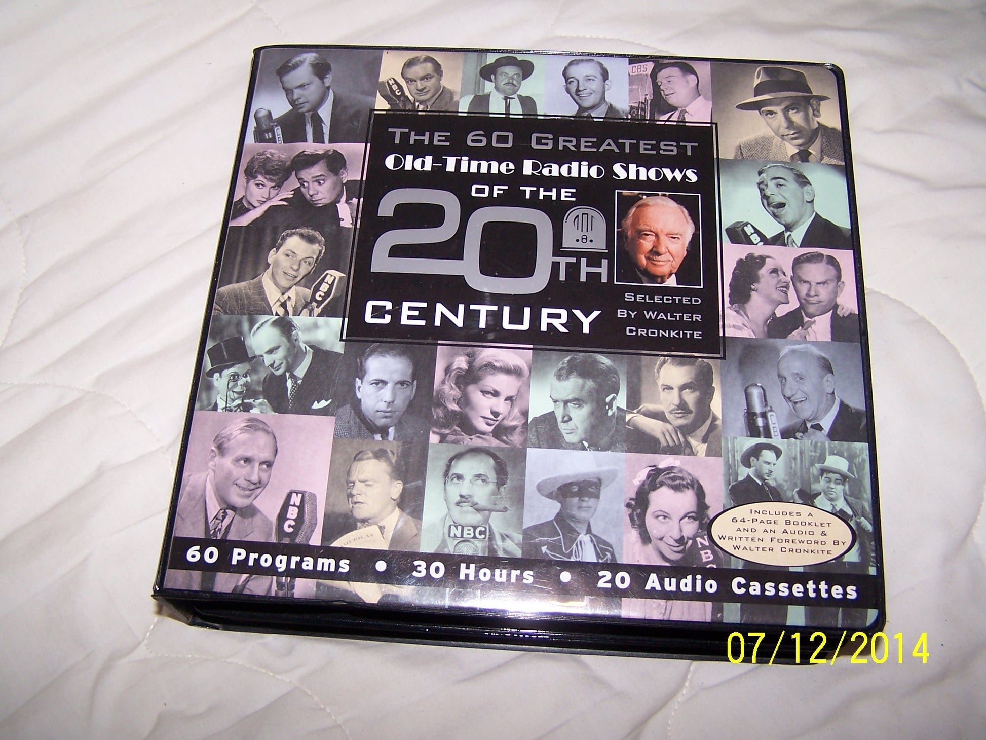 The 60 Greatest Old-Time Radio Shows of the 20th Century selected by Walter Cronkite
