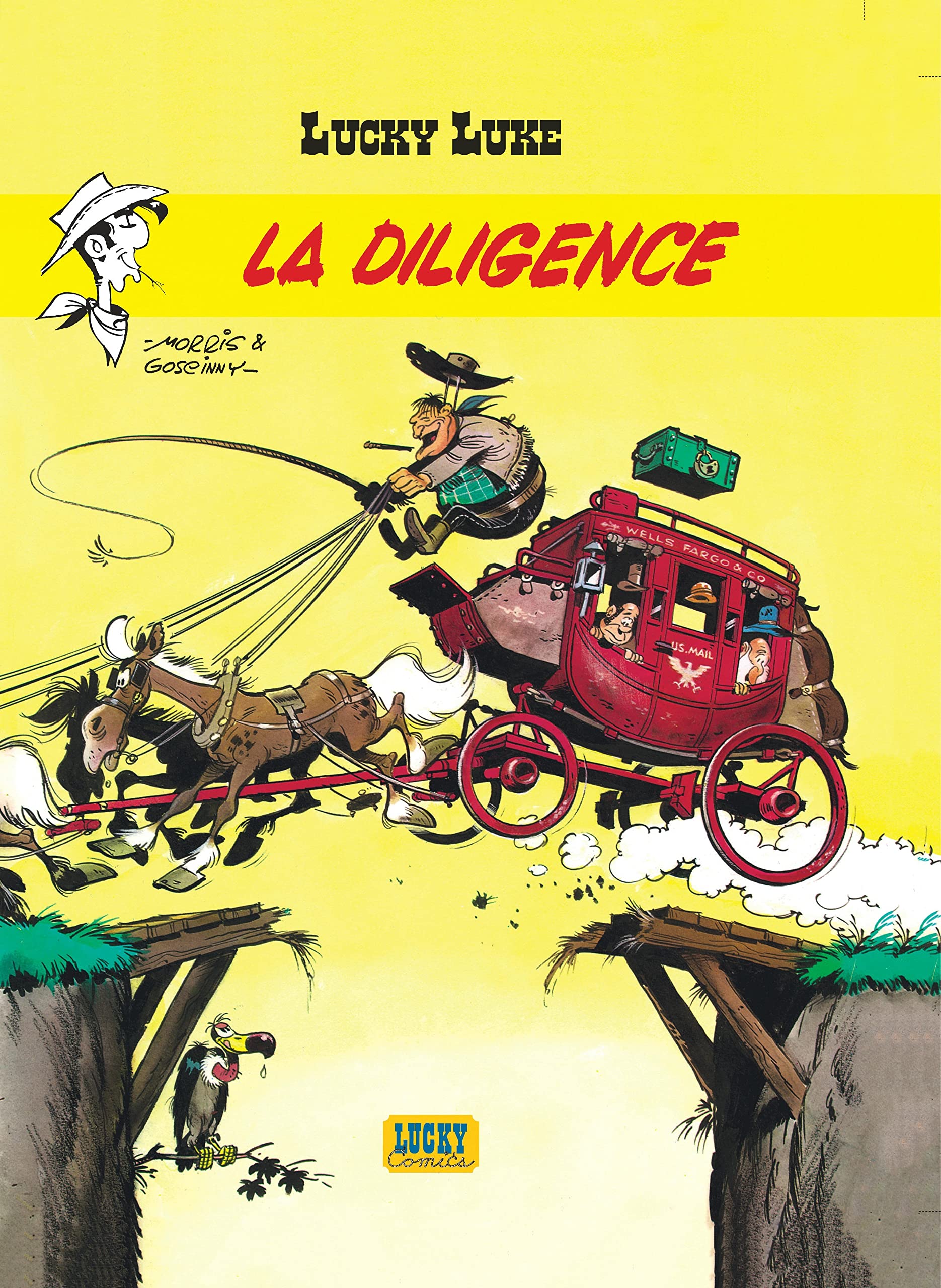La Diligence (Lucky Luke, 1) (French Edition)