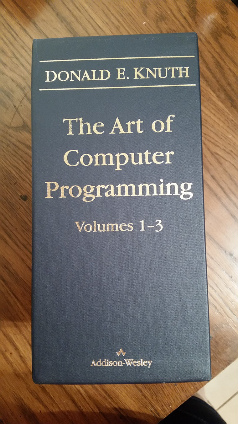 The Art of Computer Programming, Vols. 1-3