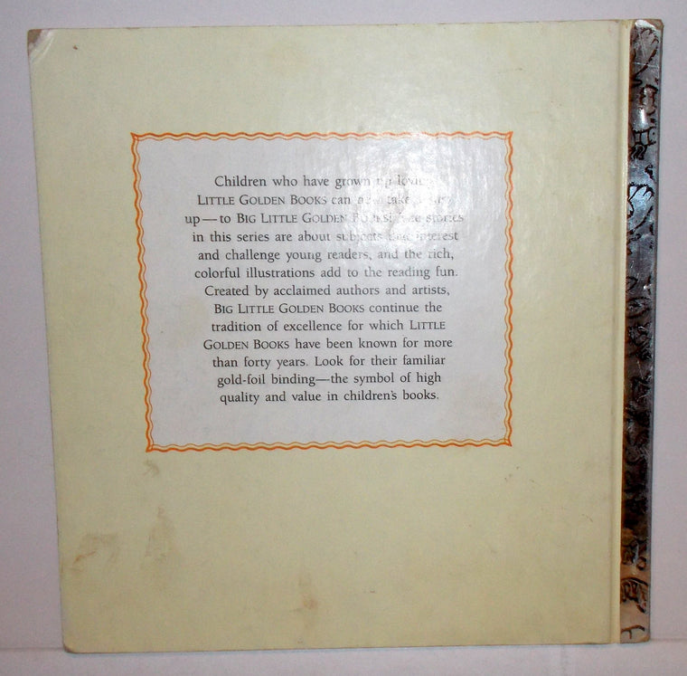 The House That Had Enough (A Big Little Golden Book) — back cover
