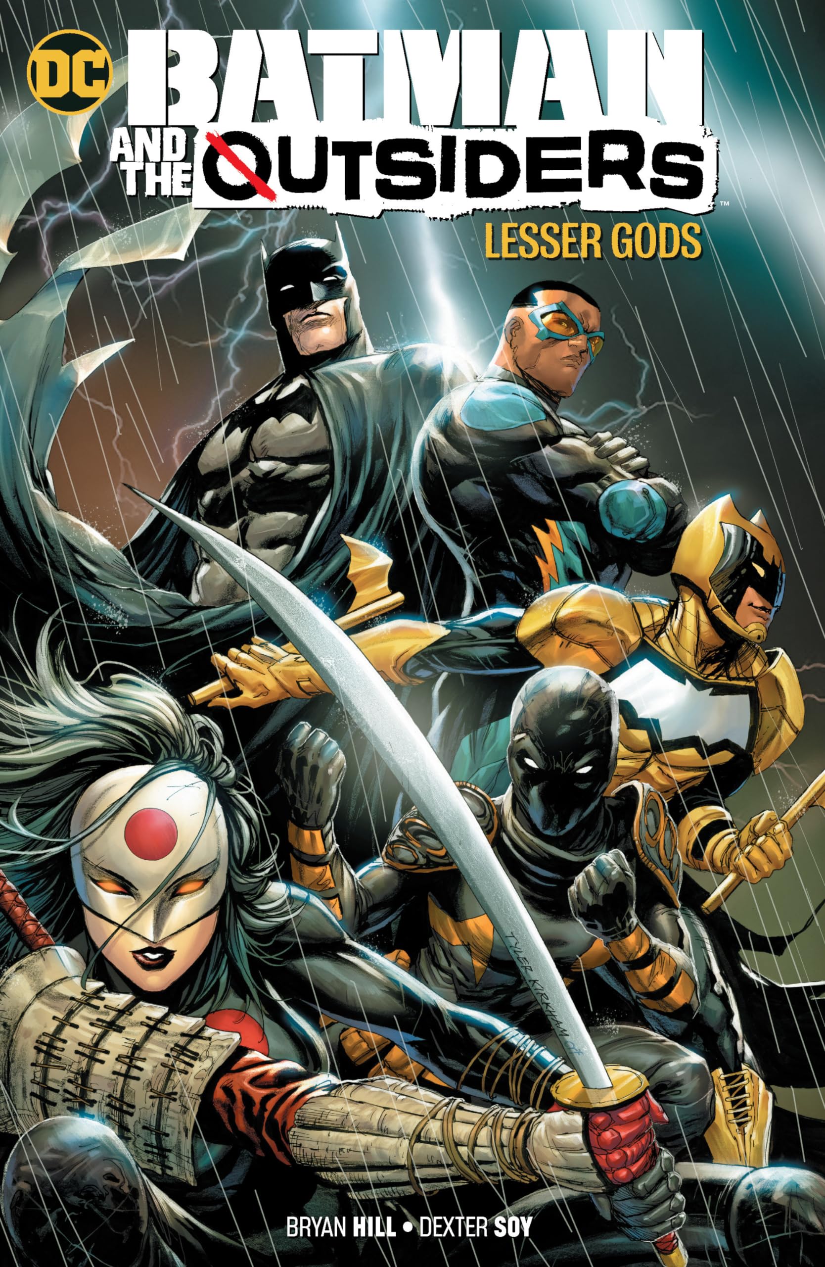 Batman and the Outsiders 1: Lesser Gods
