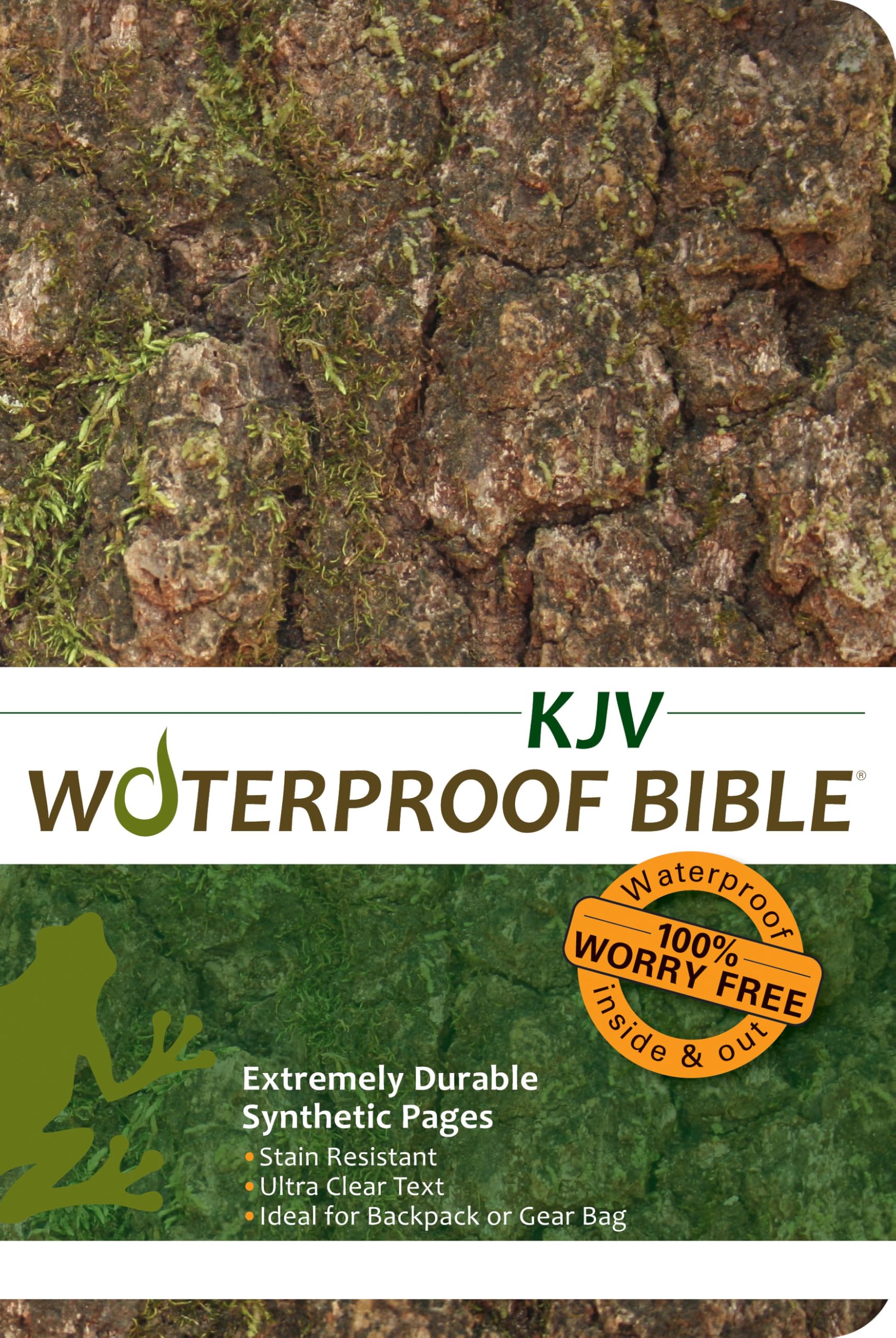Waterproof Bible - KJV - Camoflage