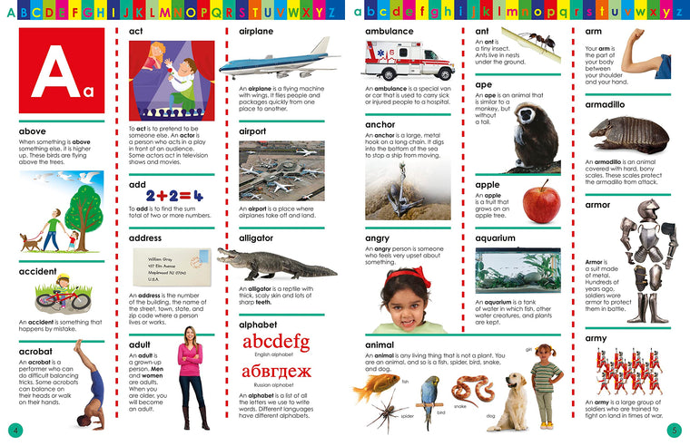 My First Dictionary: 1,000 Words, Pictures, and Definitions (My First Reference) — back cover