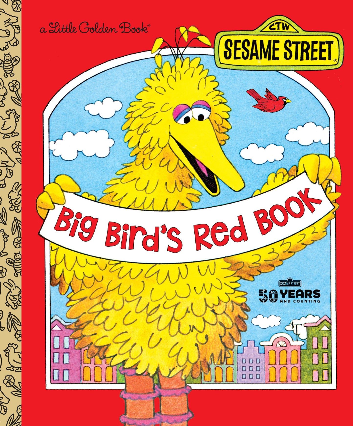 Big Bird's Red Book (Sesame Street) (Little Golden Book) by