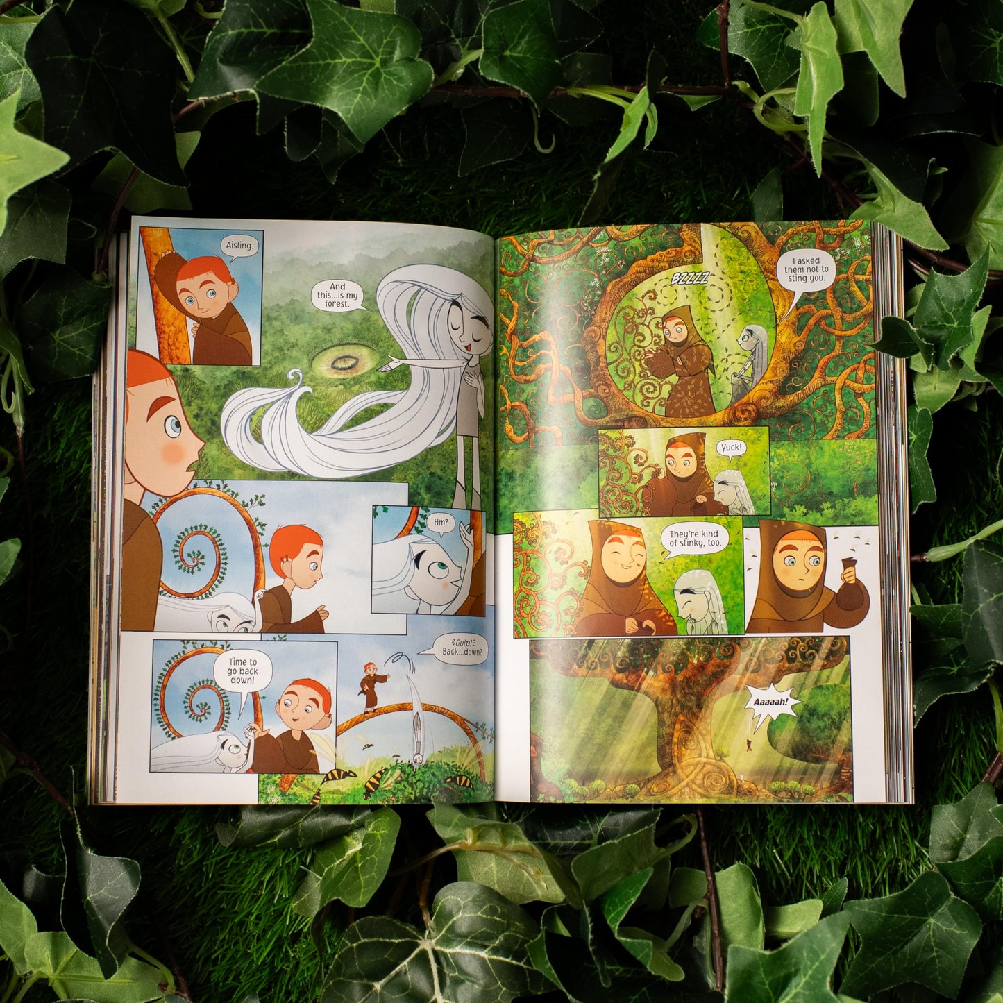 The Secret of Kells: The Graphic Novel (Cartoon Saloons Irish Folklore)