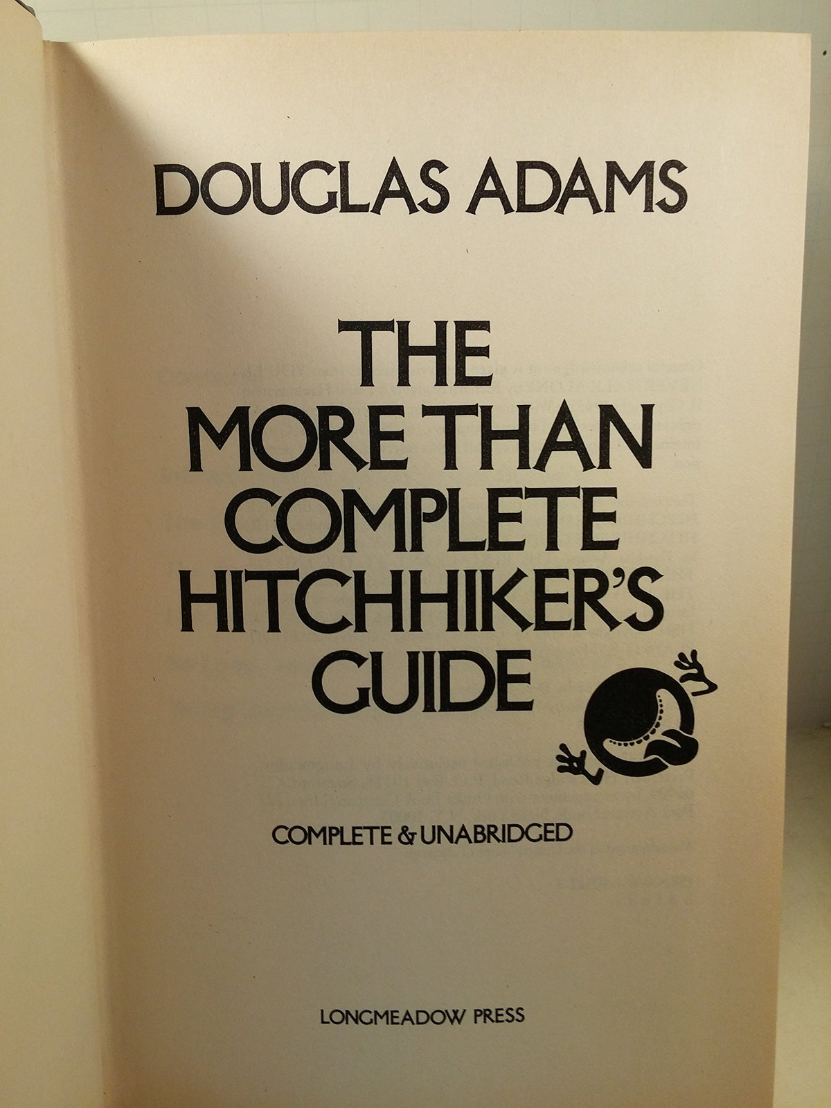More Than Complete Hitchhiker's Guide: Complete & Unabridged