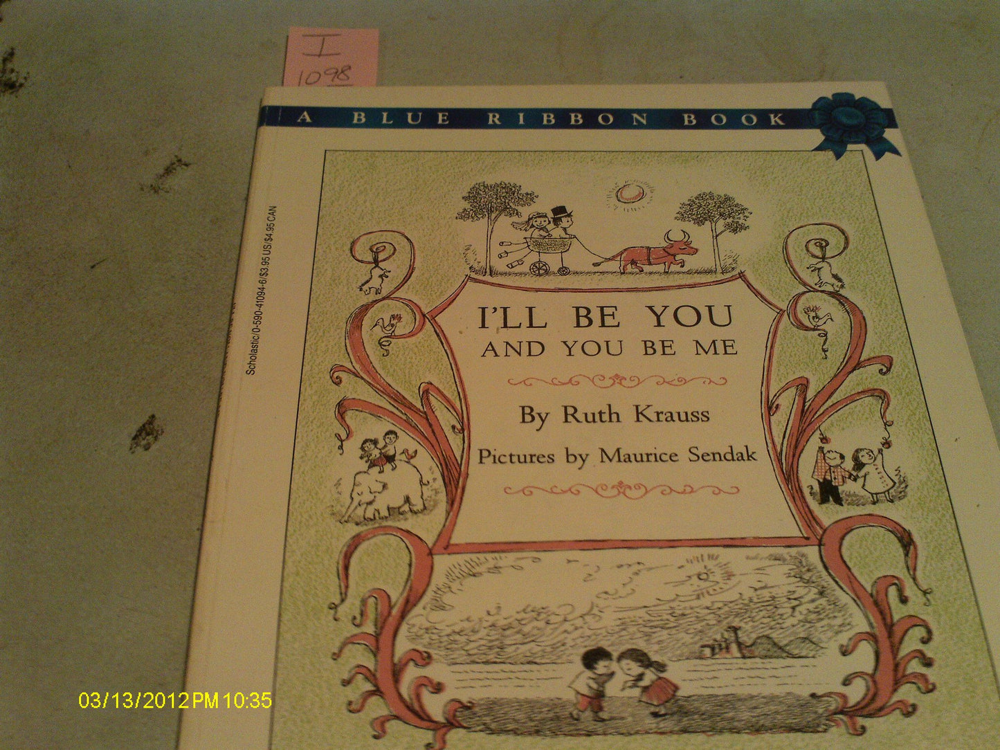 I'll Be You and You Be Me by Krauss, Ruth