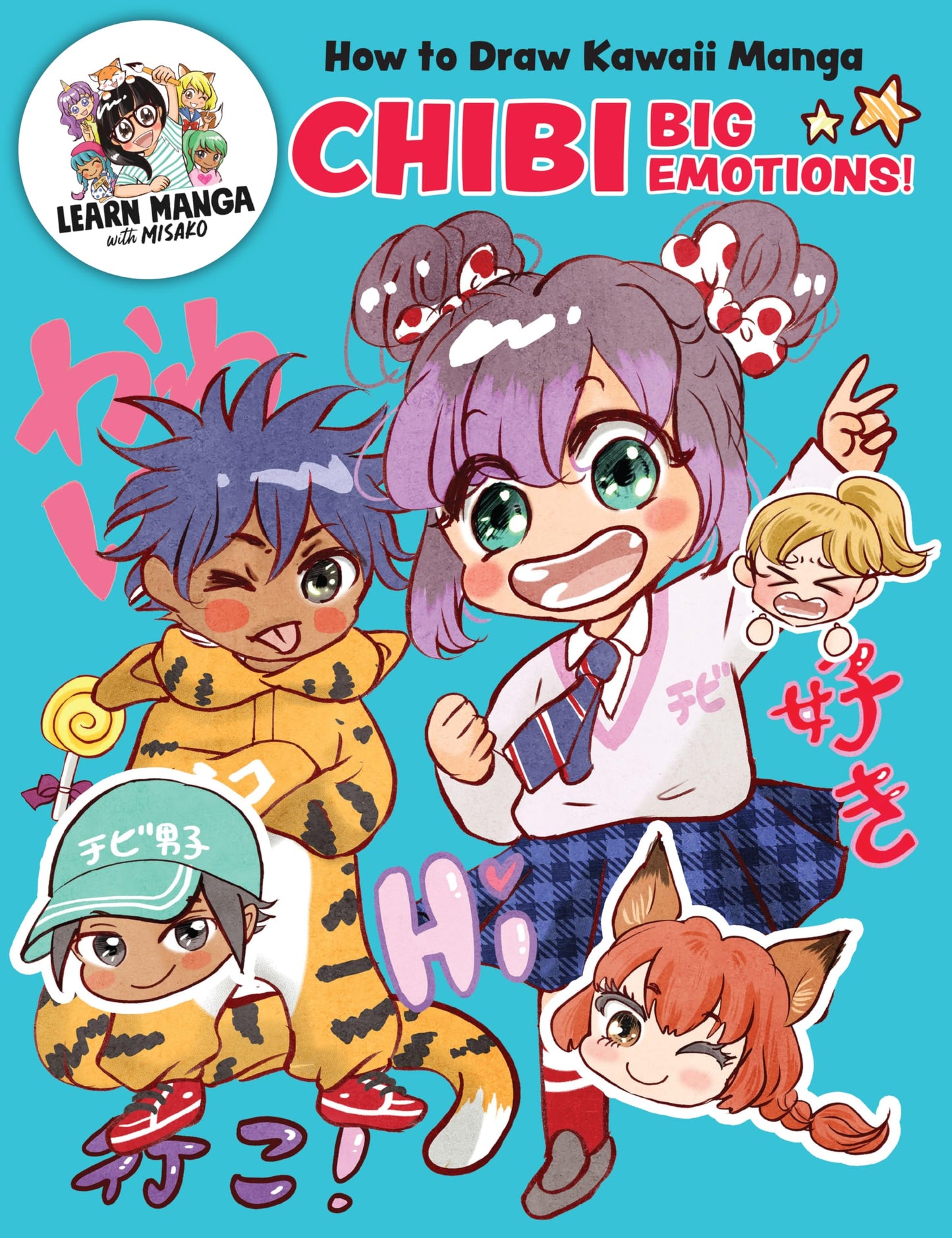 How to Draw Kawaii Manga Chibi: Big Emotions! (Learn Manga with Misako)