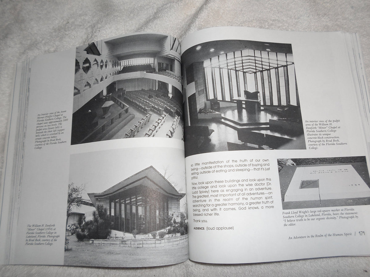 Truth Against the World: Frank Lloyd Wright Speaks for an Organic Architecture