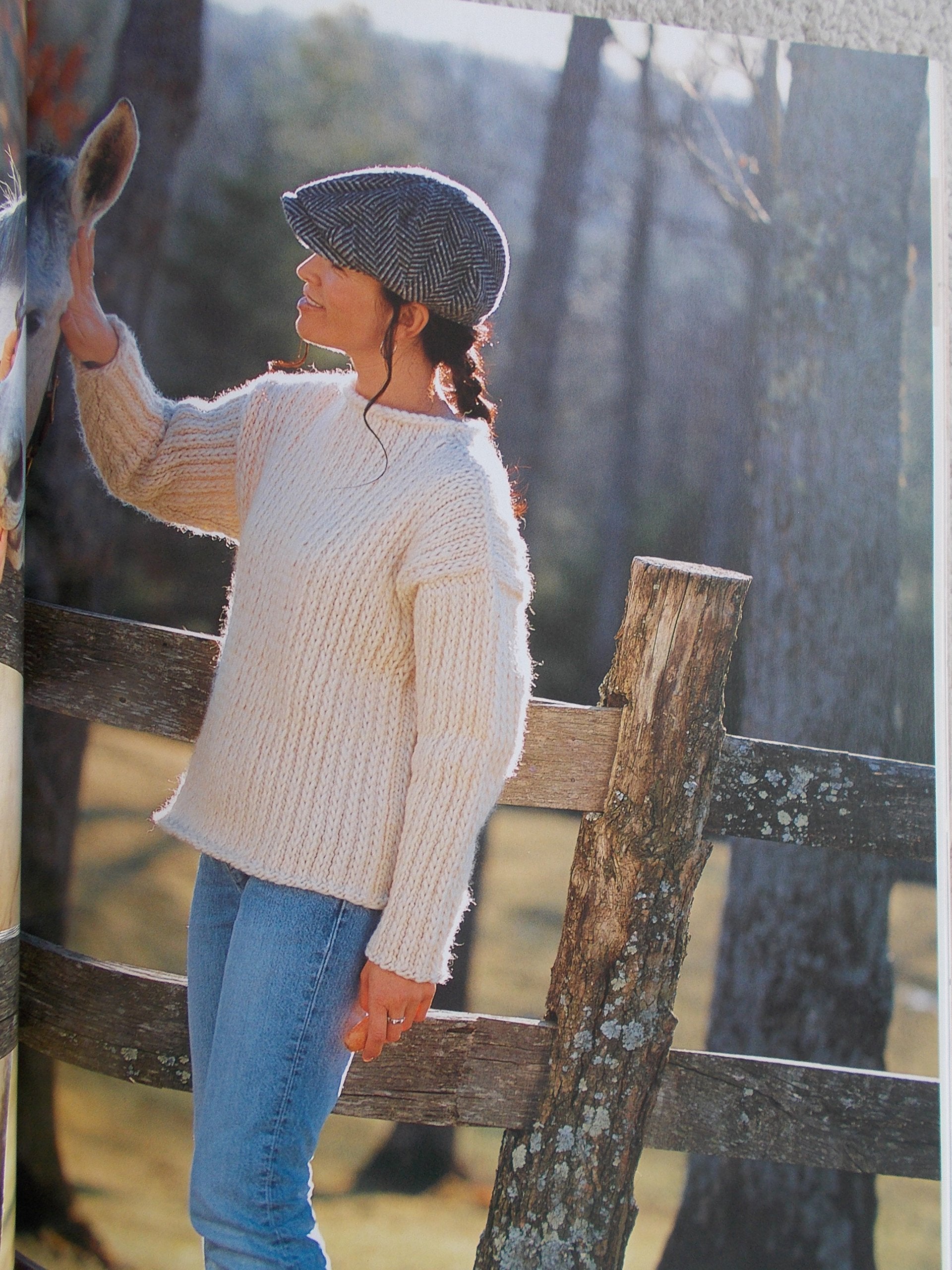 Knitting Simple Sweaters from Luxurious Yarns