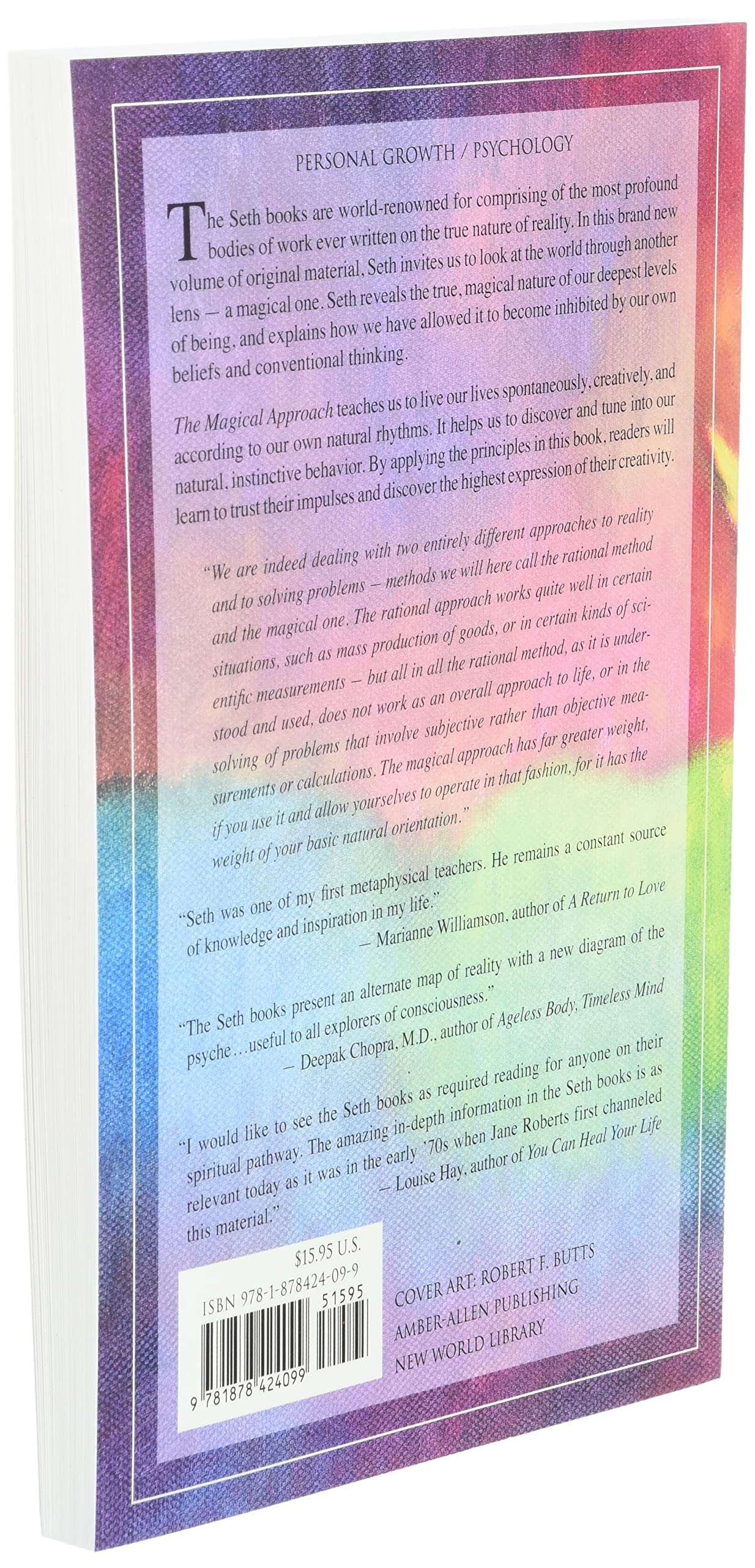 The Magical Approach: Seth Speaks About the Art of Creative Living
