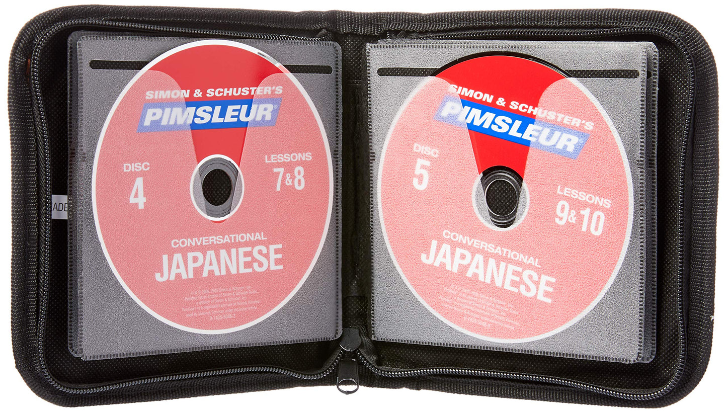 Pimsleur Japanese Conversational Course - Level 1 Lessons 1-16 CD: Learn to Speak and Understand Japanese with Pimsleur Language Programs (1)