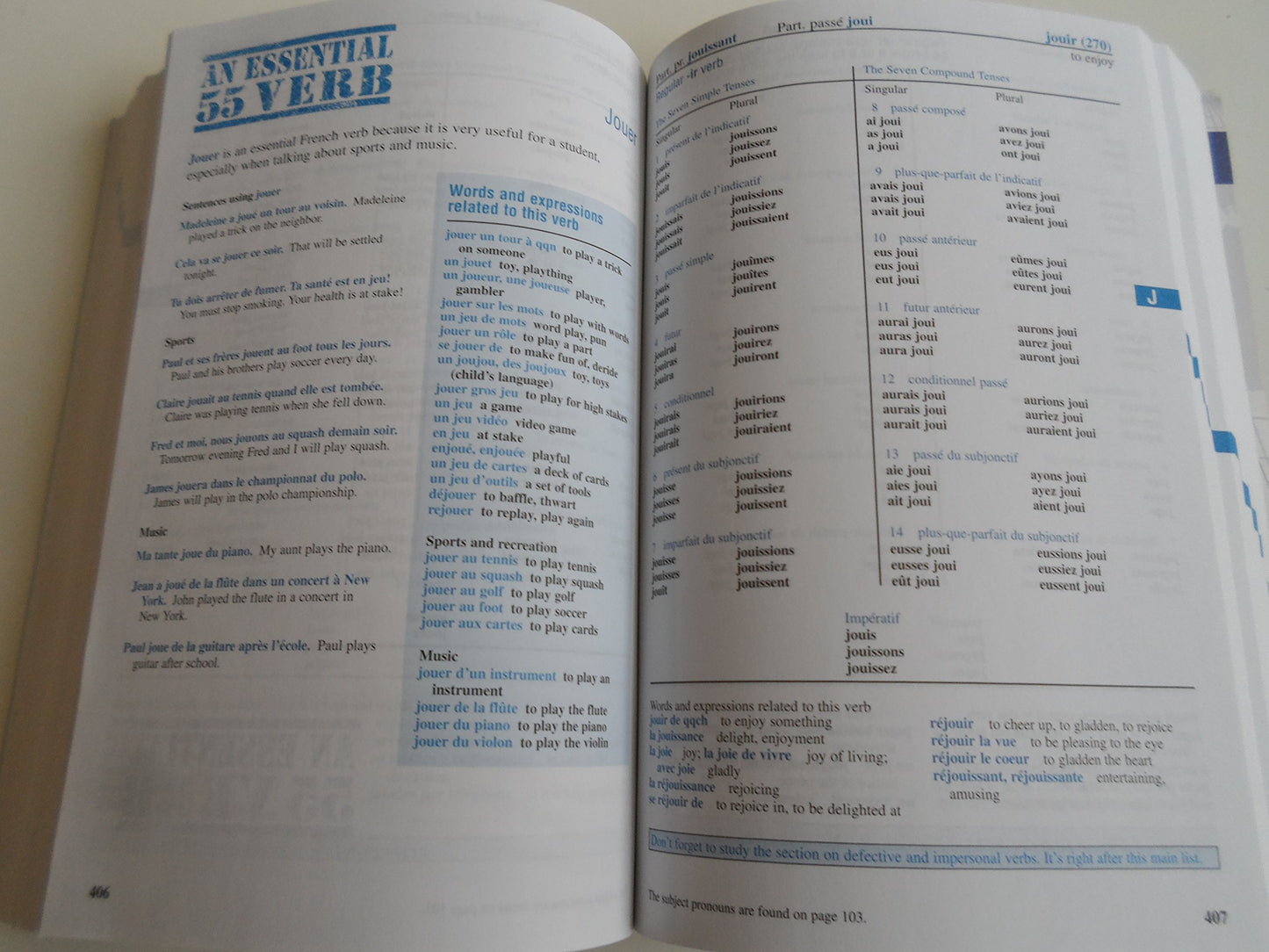 501 French Verbs (Barron's Foreign Language Guides) (French and English Edition)