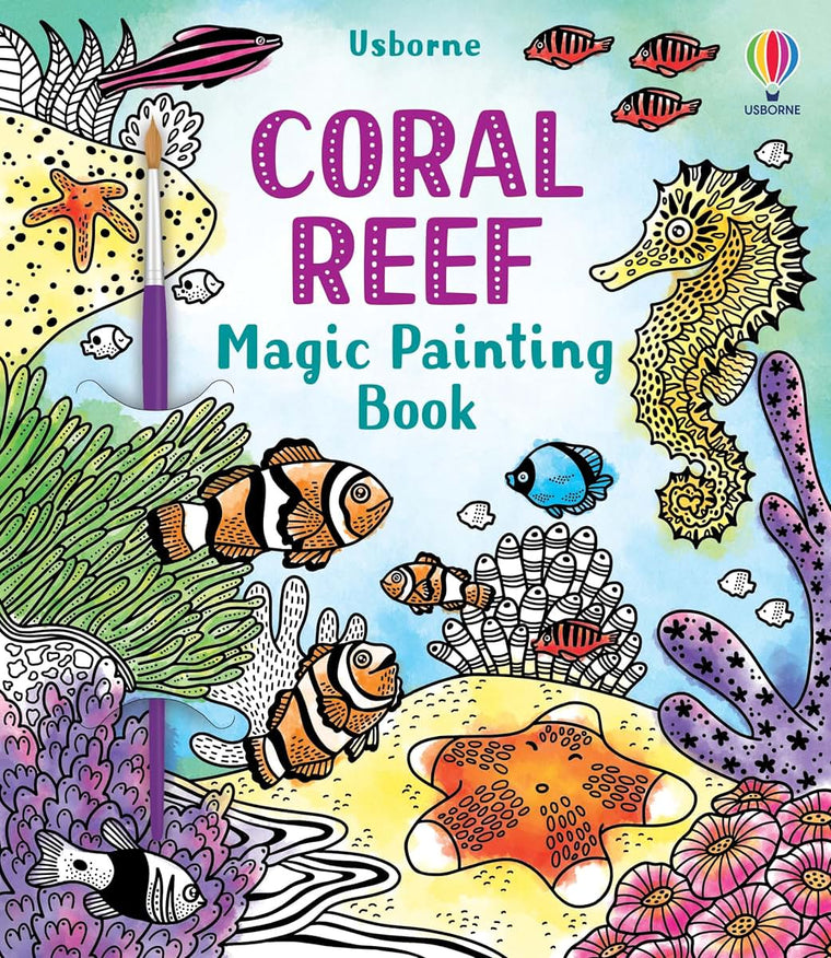 Coral Reef Magic Painting Book (Magic Painting Books)