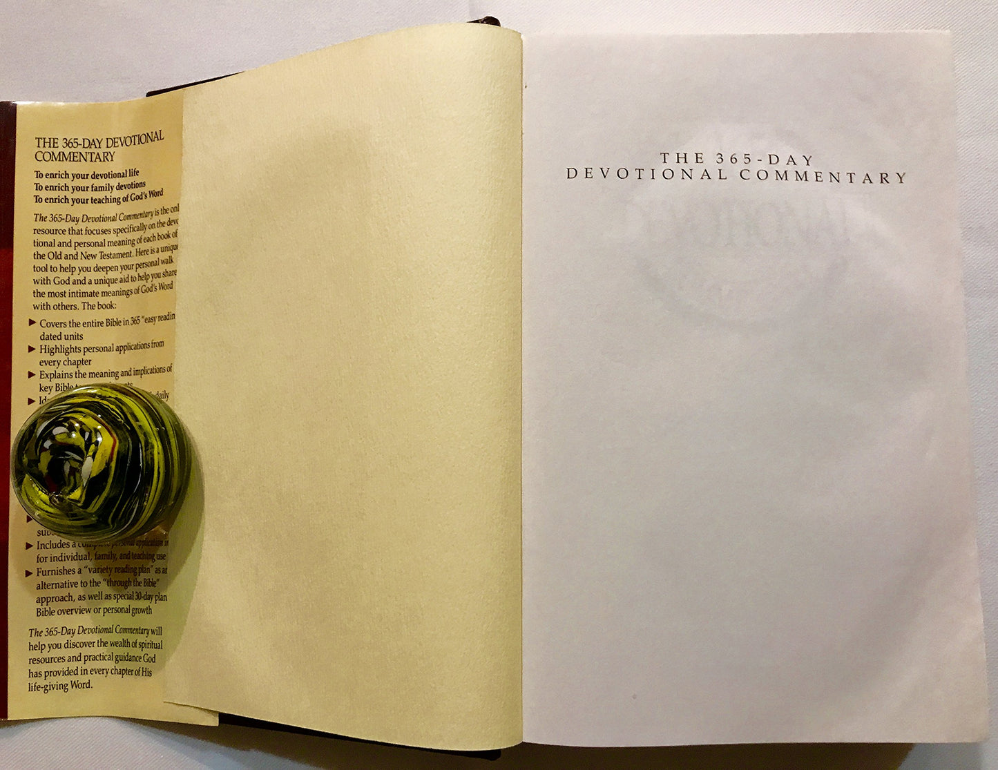365 Day Devotional Commentary by Richards, Larry