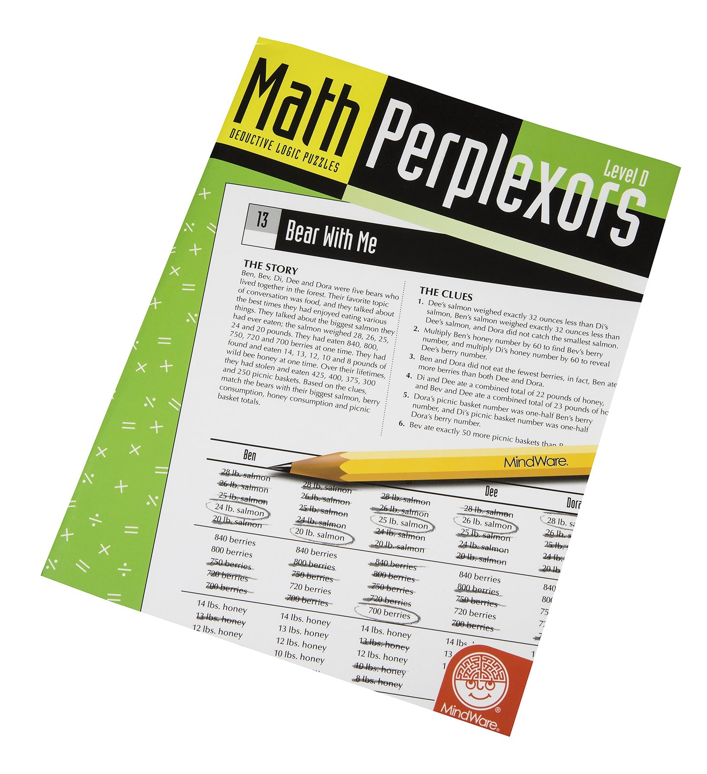 MindWare Math Perplexors: Level D by Mw Wholesale