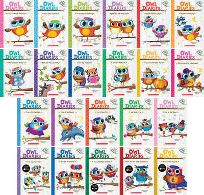 Owl Diaries Series (22 Books) Complete Set (Books 1-22)