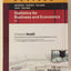 Statistics for Business and Economics