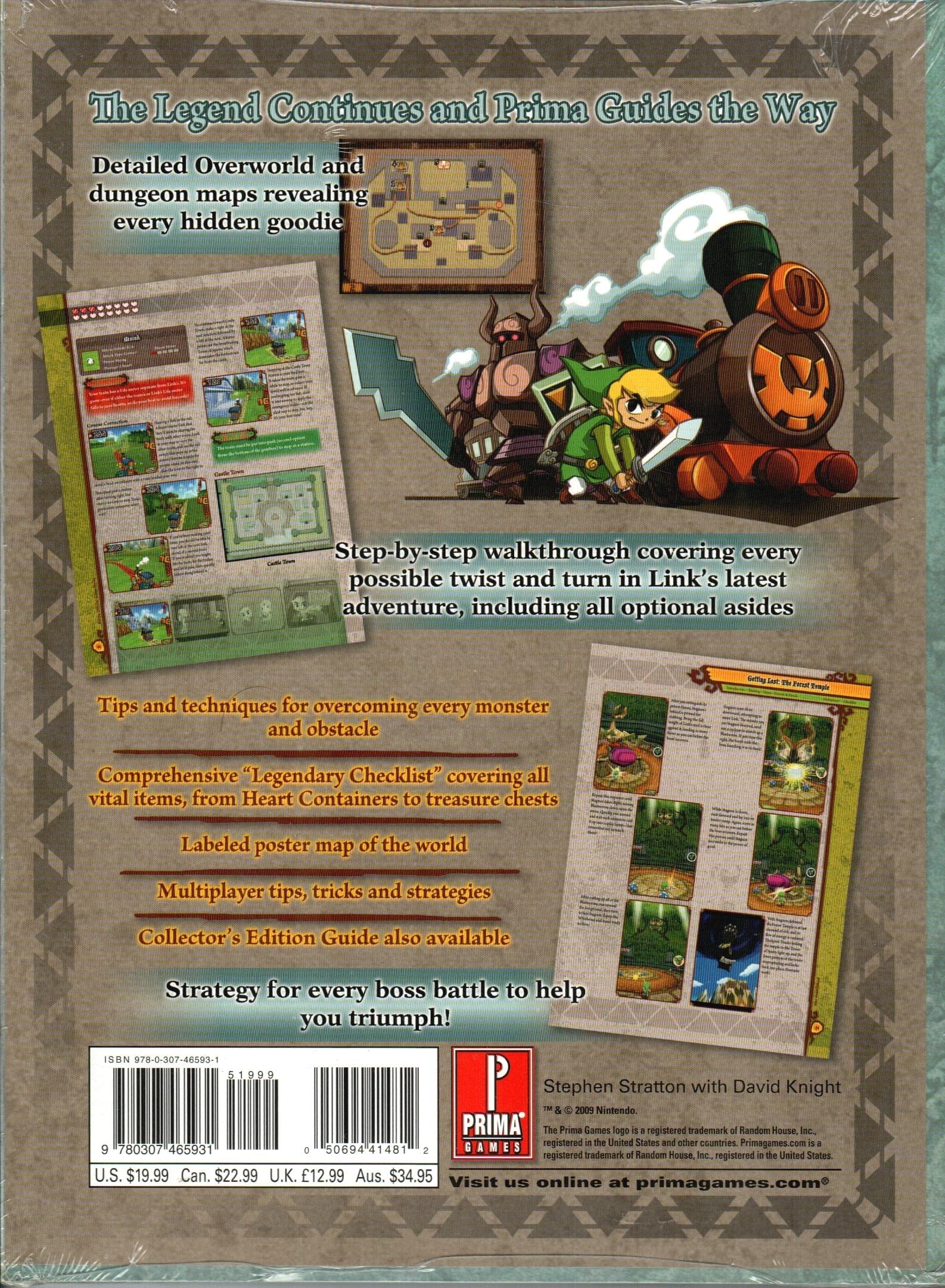 The Legend of Zelda: Spirit Tracks: Prima Official Game Guide