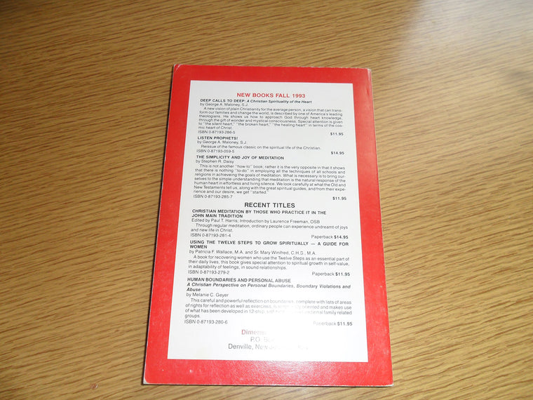 The Enneagram : A Journey of Self Discovery — back cover