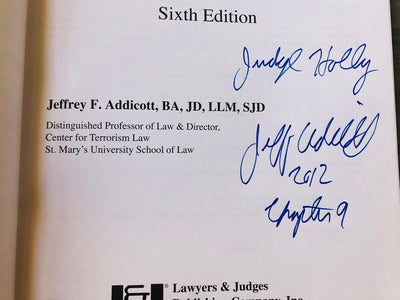 Terrorism Law: Materials Cases Comments, Sixth Edition