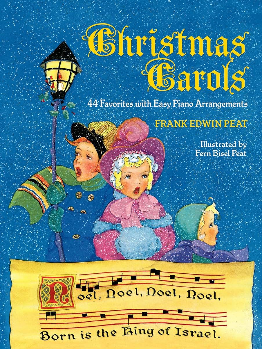 Christmas Carols: 44 Favorites with Easy Piano Arrangements (Dover Song Collections)