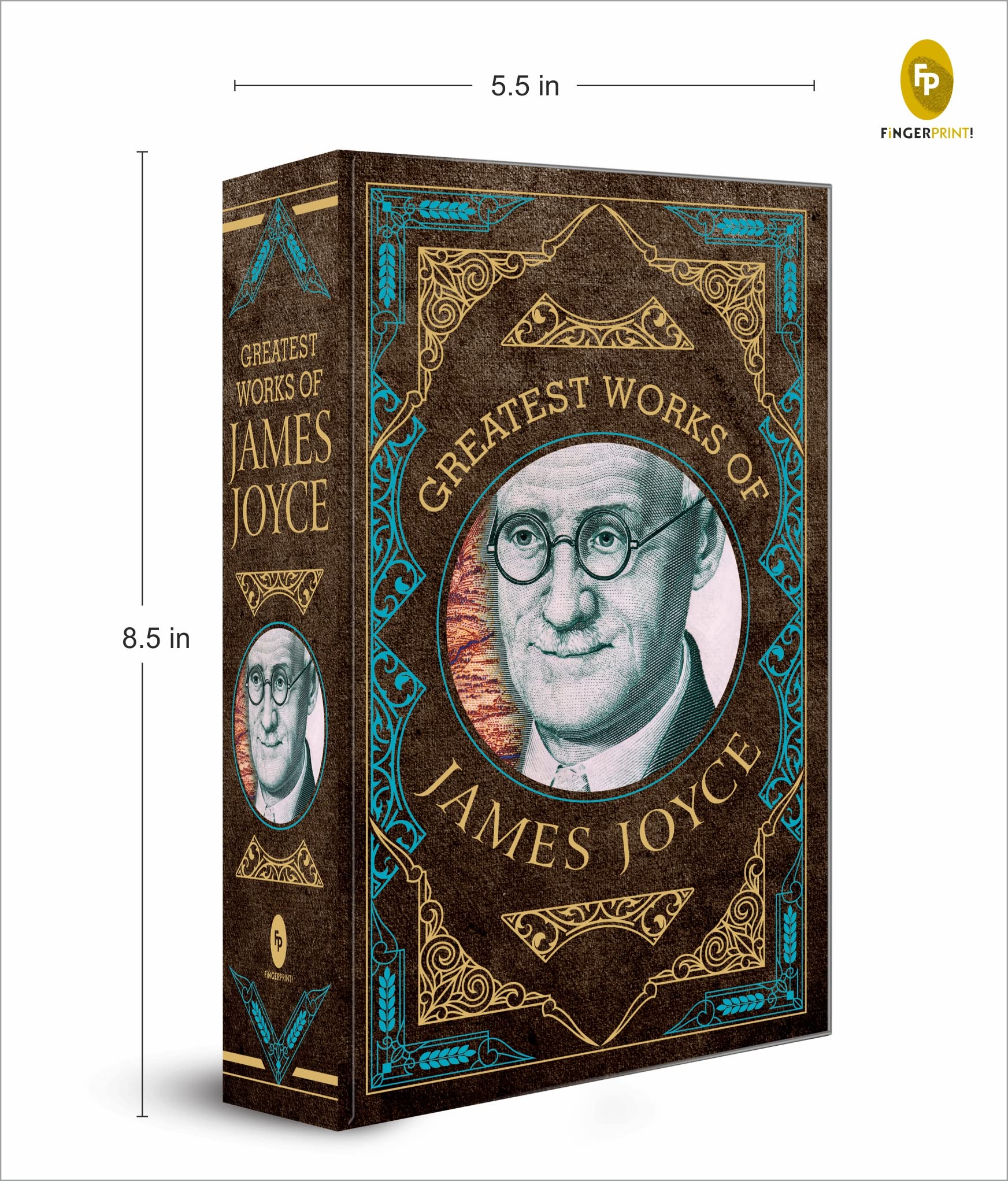 Greatest Works of James Joyce (Deluxe Hardbound Edition)