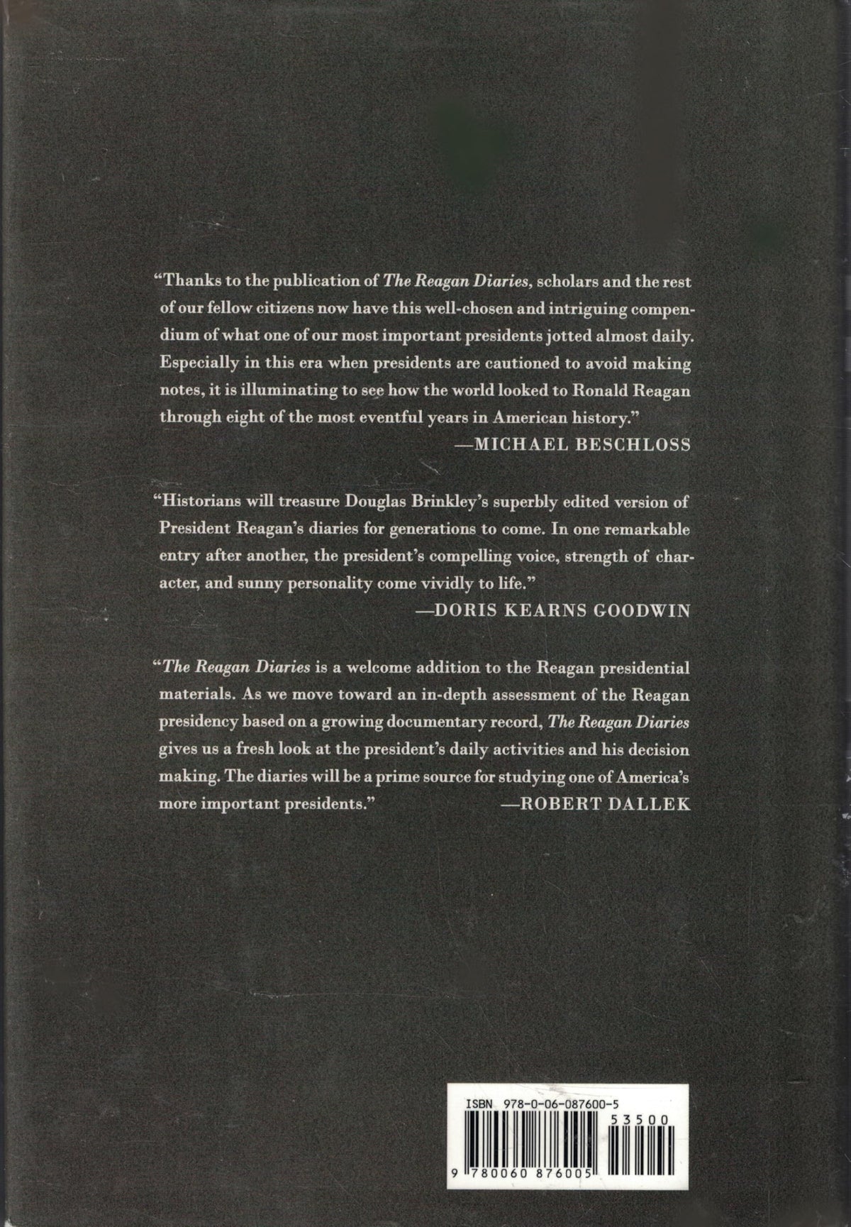 The Reagan Diaries: The #1 New York Times Bestseller-Wit, Intelligence, and Humor from the 40th President's Two Terms