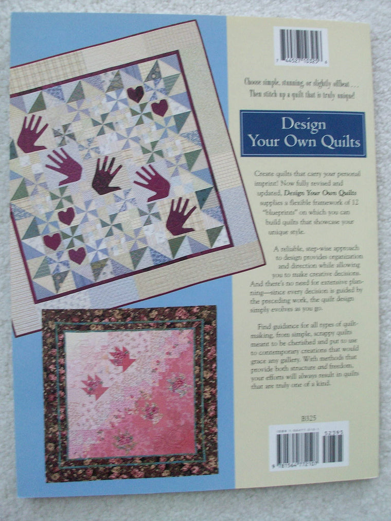 Design Your Own Quilts — back cover