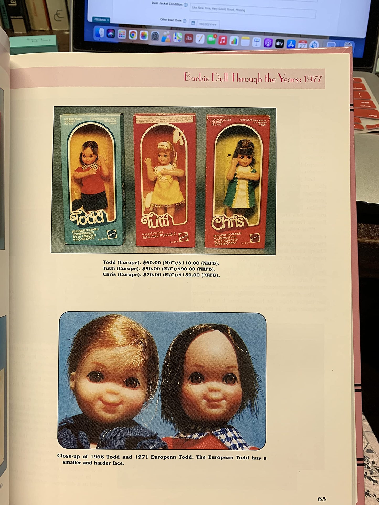Barbie the First 30 Years, 1959 Through 1989 and Beyond: Identification & Value Guide