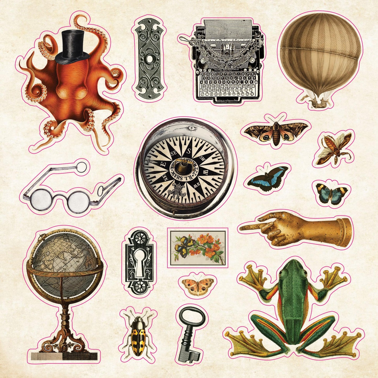 The Sticker Book of Curiosities (over 750 stickers) (Sticker Books)