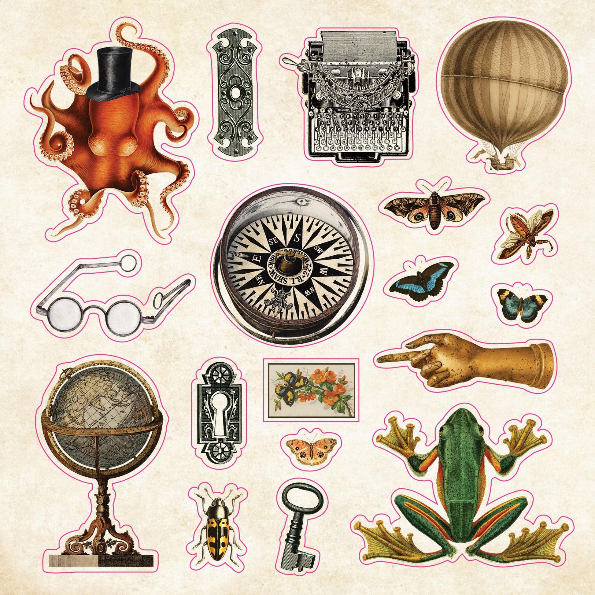 The Sticker Book of Curiosities (over 750 stickers) (Sticker Books)